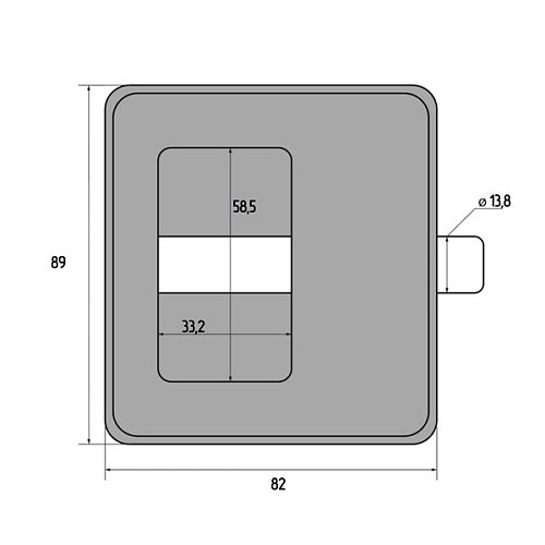 Замок навісний АВАНТЕК ВС2-10 (3 ключа) - Фото №2