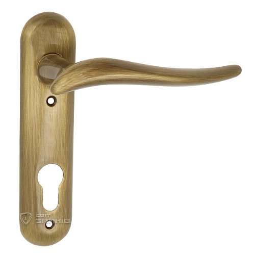 Ручки на планці Гамма к/п 72 W OGR бронза - Фото №2