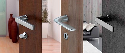 Нові унікальні ручки на розеті HOPPE