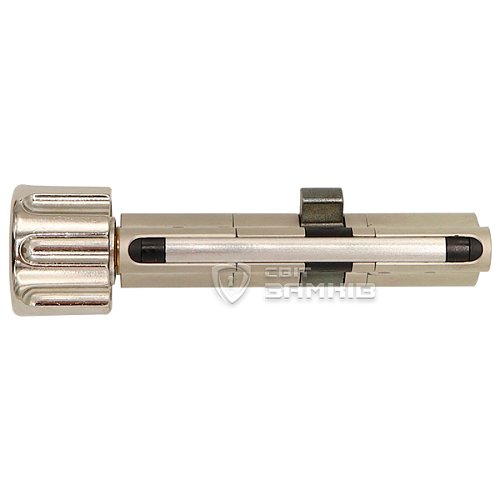 Циліндр KESO 8000 90T (35*55T) нікель сатин 3 ключа - Фото №4