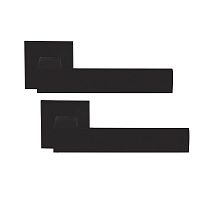 Ручки на розеті ILAVIO 2036 (1053-1102) чорний