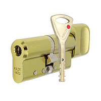 Циліндр ABLOY Protec2 98T (67H*31T) (H - гартована сторона) латунь полірована