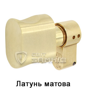 Вороток латунь матова