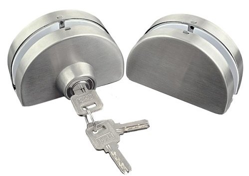 Накладний замок GLASS-M-TECH ЕК-2102 для скла
