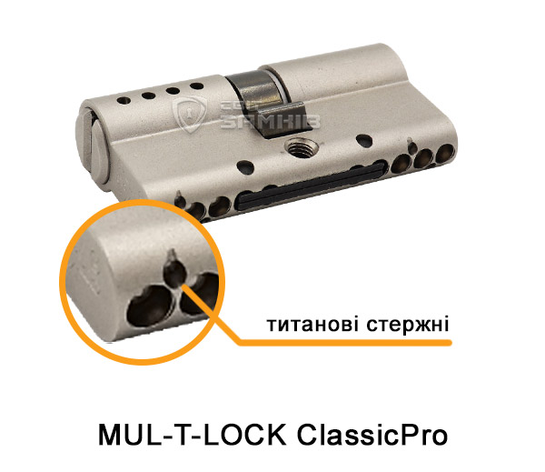 MUL-T-LOCK ClassicPRO із захистом проти свердління MUL-T-LOCK ClassicPRO із захистом проти свердління