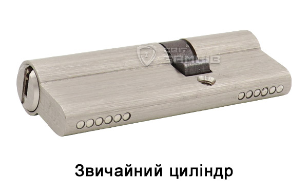 Звичайний циліндр без захисту від зламу