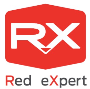Логотип моделі серцевин CISA RX Унікальний логотип Red Expert модульних циліндрів