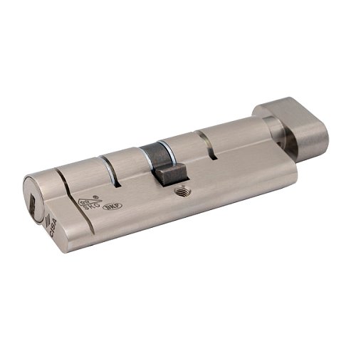 Циліндр CISA Astral Tekno PRO 100T (40*60T) нікель матовий 3 ключі - Фото №3