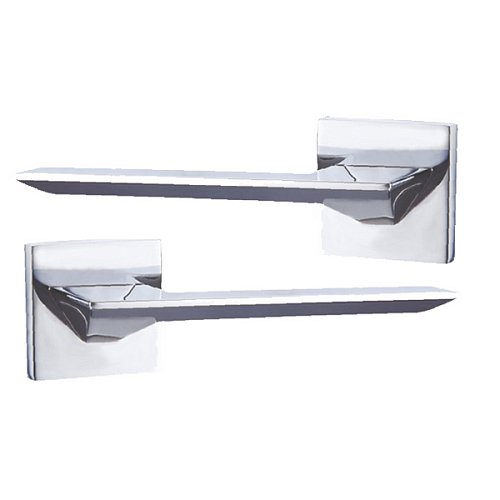 Ручки на розеті GENRICH R77.175 CP хром - Фото №1