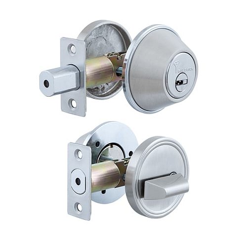Замок врізний MUL-T-LOCK Dead Bolt DBM ClassicPro (BS60мм) матовий хром - Фото №1