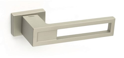 Ручки на розеті TUPAI Buraco 1 2737 RT (3045-1999) нікель матовий - Фото №2