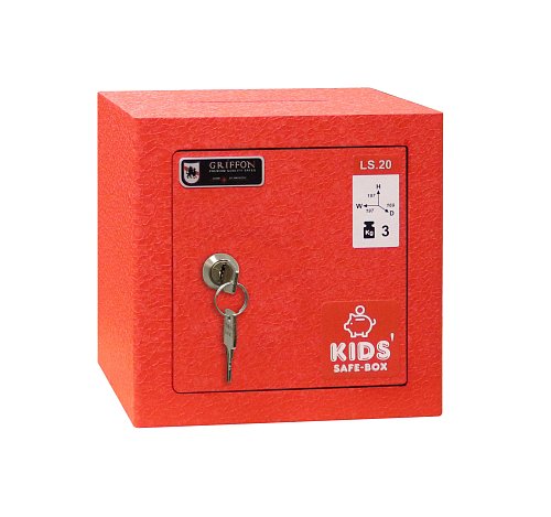 Сейф дитячий GRIFFON LS.20.K RED - Фото №1