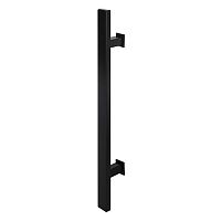 Ручка скоба ABARO Sydney 90° L:1400 X:1200 W:40*20mm BM чорний мат. (половинка) SL
