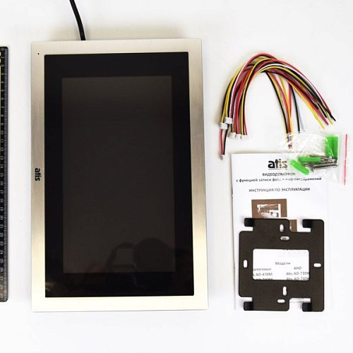 Відеодомофон ATIS AD-1050HD 10" S-Black (AHD/CVBS) - Фото №5