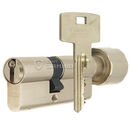 Циліндр ABUS Vitess 1000 105T (50*55T) нікель сатин - Фото №1