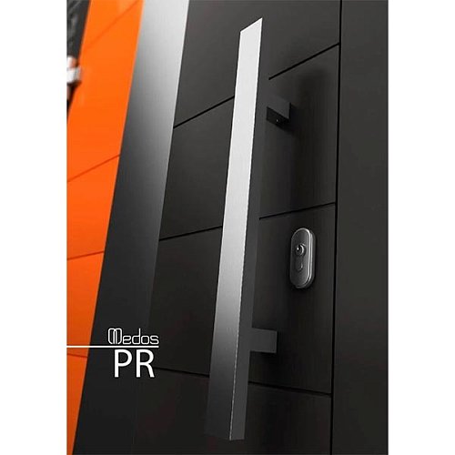 Ручки скоби MEDOS PR 1000/800.90 (комплект) труба 40*20 нержавіюча сталь - Фото №2
