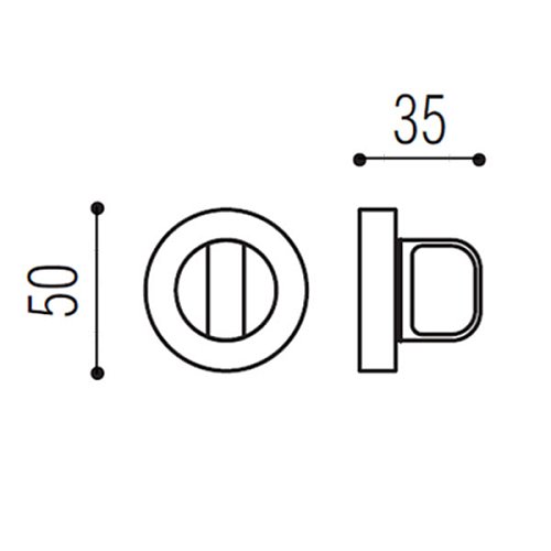 Вороток COLOMBO CC19 BZG срібло - Фото №2