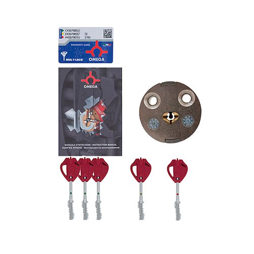 Циліндр до замка MUL-T-LOCK Omega Exagon 5 ключів - Фото №3