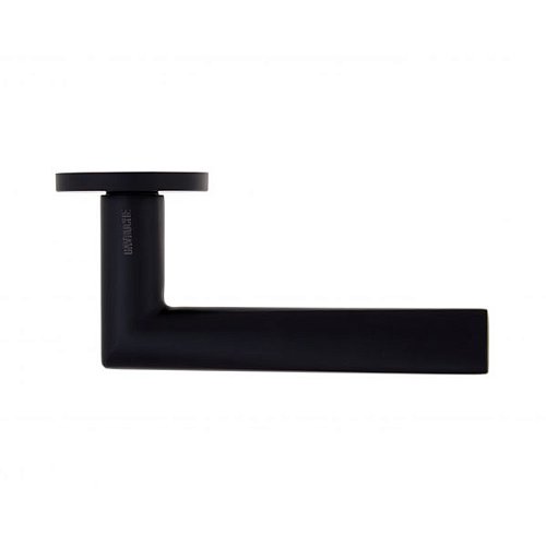 Ручки на розеті GAVROCHE Ruthenium AL-A33 Black чорний - Фото №3