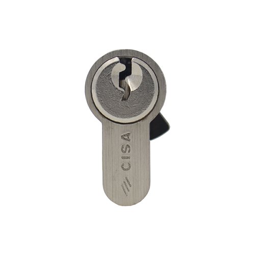 Циліндр CISA C2000 95 (30*65) нікель матовий 5 ключів - Фото №3