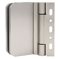 Завіс WALA WTB 8010441X для скляних дверей широкий INOX нержавіюча сталь