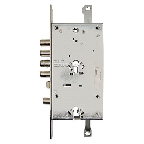 Механізм замка MUL-T-LOCK CEM30328 Двосистемний (BS65*85мм) хром полірований  без зв.планки - Фото №3