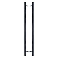 Ручки скоби ABARO Sydney 45° L:1600 X:1400 W:40*20mm SS 304 антрацит RAL 7016 (комплект)