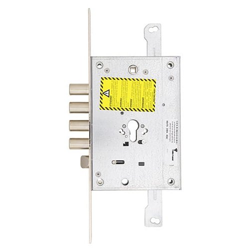 Механізм замка MUL-T-LOCK CTM10328A01A L.O.G. (BS65*85мм) хром полірований без зв.планки - Фото №2