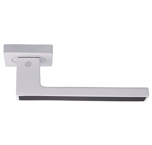 Ручки на розеті GAVROCHE Magnium AL-A1 WHITE/BLACK білий/чорний - Фото №4