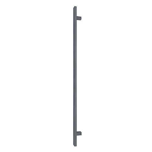 Ручка скоба ABARO Sydney 90° L:1600 X:1400 W:40*20mm SS 304 антрацит RAL 7016 (половинка) - Фото №1