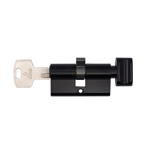 Циліндр KEDR Zink 60T (30*30T) ZCBM чорний матовий - Фото №5