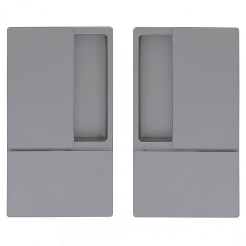 Ручки для розсувної системи AGB Wave B300000101 нікель матовий - Фото №1