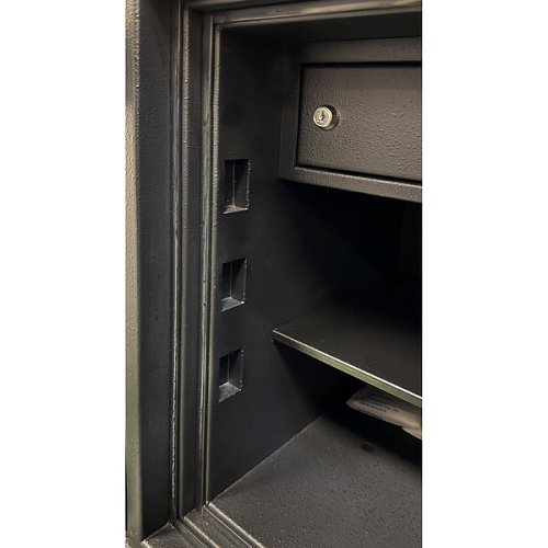 Сейф вогнестійкий GRIFFON FRS.57.K BLACK - Фото №6