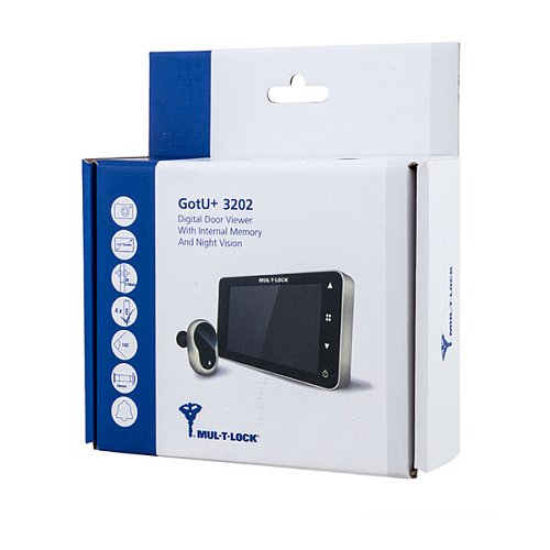 Відеовічко MUL-T-LOCK GotU+ 5140 white білий - Фото №8
