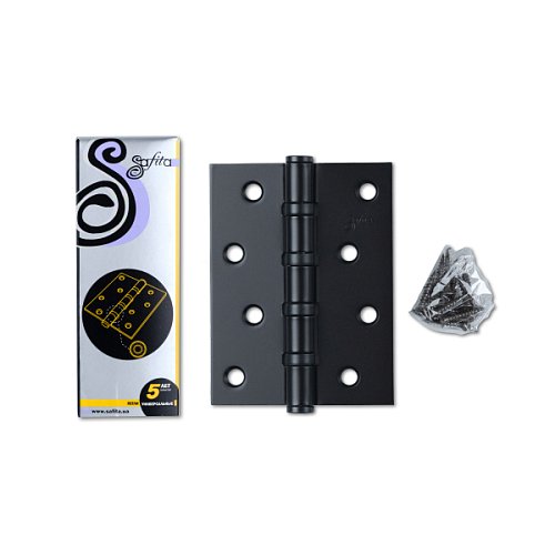 Завіс SAFITA 4BB 100*75 мм BLACK чорний - Фото №2