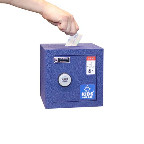 Сейф дитячий GRIFFON LS.20.C KIDS BLUE - Фото №1