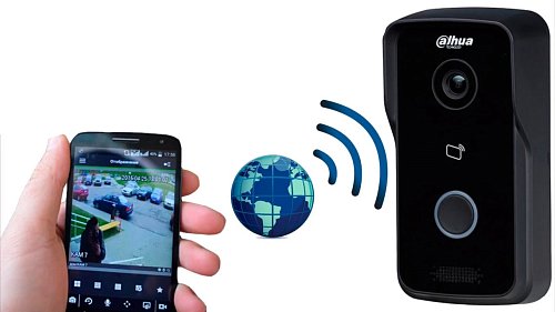 Панель виклику IP DAHUA DH-VTO2111D-WP WiFi - Фото №2