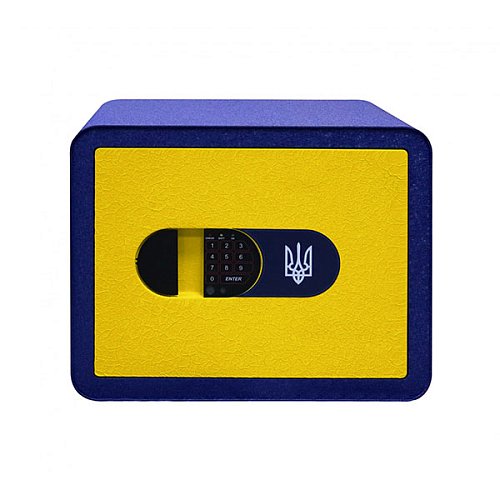 Сейф меблевий GRIFFON MSR.30.E YELLOW-BLUE - Фото №2