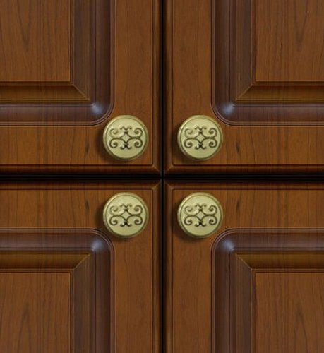 Ручка меблева BOSETTI MARELLA Classic 30*22 мм золото античне - Фото №3