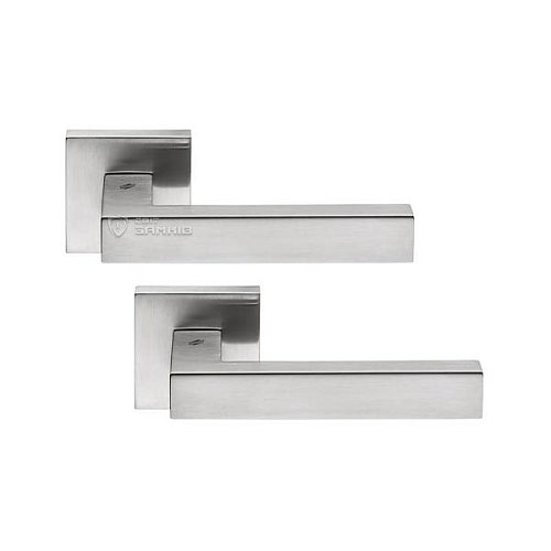 Ручки на розеті COLOMBO Ellesse BD21 52х52 (MM29-MM13) матовий хром - Фото №1