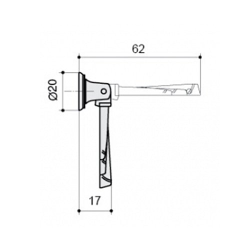 Ручка меблева BOSETTI MARELLA Classic золото valenza - Фото №3