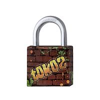 Замок навісний TOKOZ GRAFFITI 40 (3 ключа)