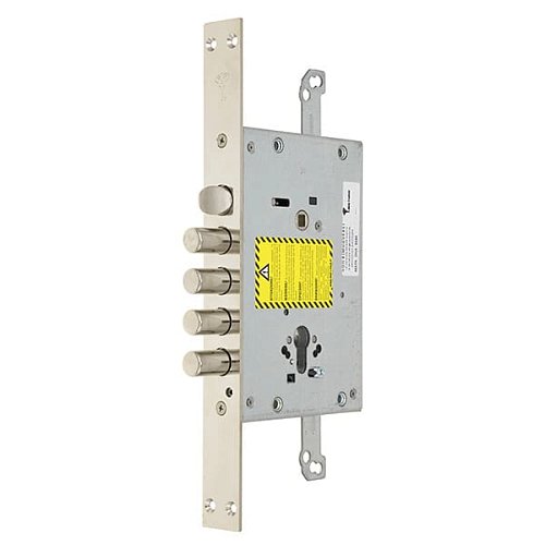 Механізм замка MUL-T-LOCK CTC10328A01A L.O.G. (BS65*85мм) хром полірований без зв.планки - Фото №1