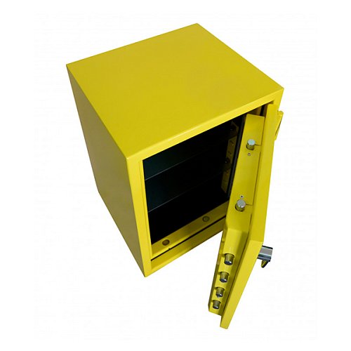 Сейф зламостійкий GRIFFON CLE III.80.E COMBI GLOSS YELLOW - Фото №5