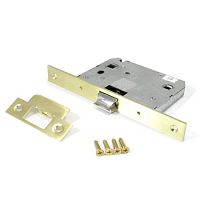 Механізм замка APECS 5600 WC Economy (BS50*70мм) метал.язичок GM золото матове
