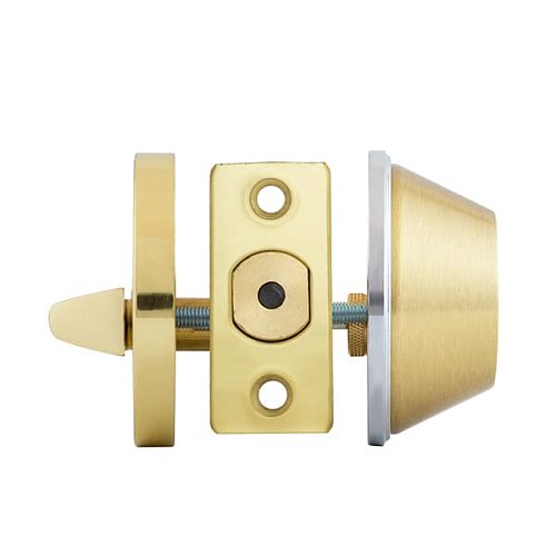 Замок врізний MUL-T-LOCK Dead Bolt DBM ClassicPro (BS60мм) полірована латунь - Фото №4