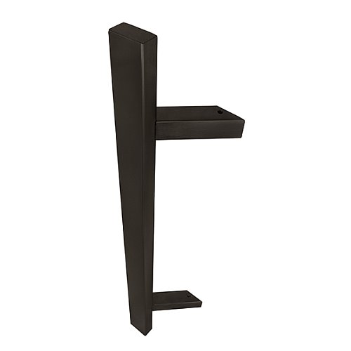 Ручки скоби ABARO Sydney 45° L:400 X:200 W:40*20mm SS 304 чорний RAL 9005 (комплект) - Фото №2