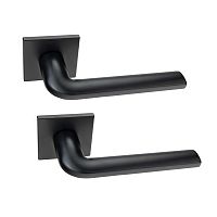 Ручки на розеті FORME Milly 133Q/Slim N52 чорний матовий