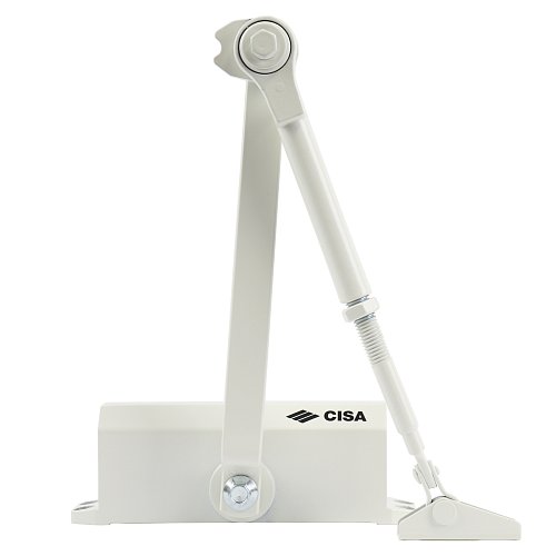Дотягувач CISA 60471.03.0.45 STD HO з фіксацією до 80 кг білий - Фото №4