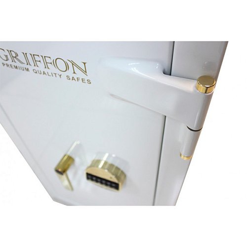 Сейф вогнезламостійкий GRIFFON CLE II.90.E WHITE GOLD - Фото №7